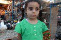 A young lady I met that was fascinated by the pigeons.