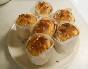 Freshly Baked Bolo de Arroz