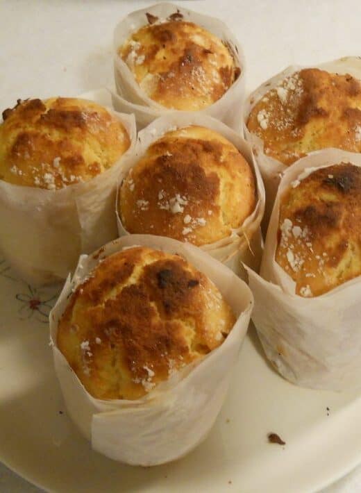 Freshly Baked Bolo de Arroz