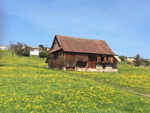 Barn outside of Lucerne, Switzerland