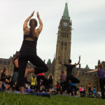 Yoga on the Hill in Ottawa