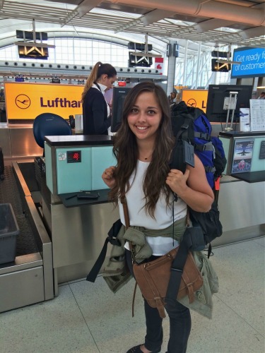 Alex Charters departing to study abroad in Germany