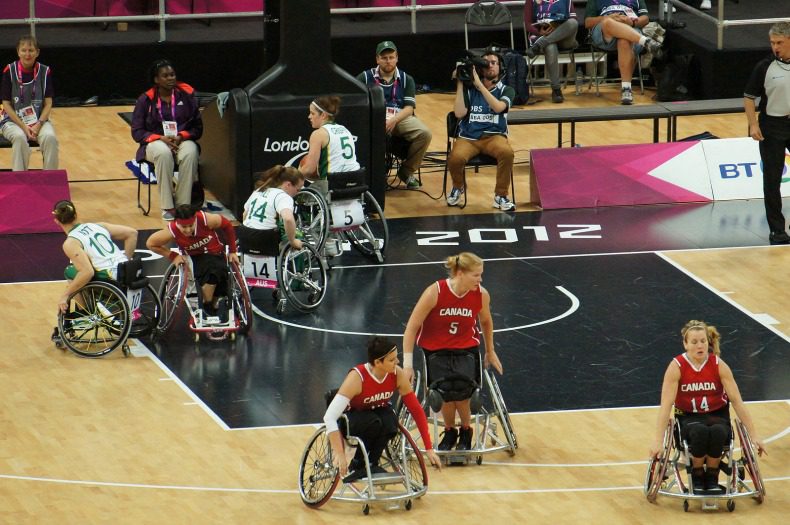 Wheelchair Basketball at London 2012 - Canada vs Australia.