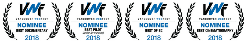 Naturally Salt Spring and Naturally Ours Vancouver Web Fest Award Nominations