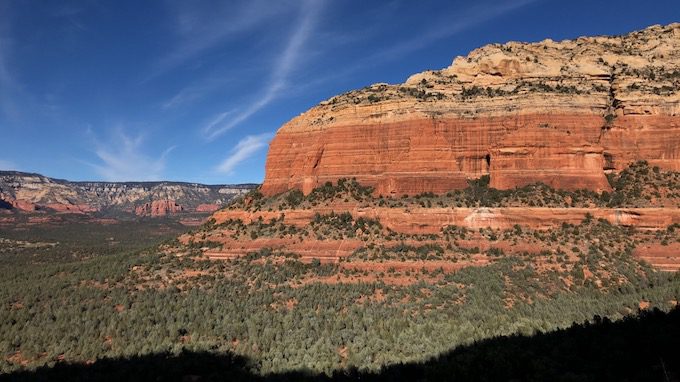 The red rock and blue skies of Boynton Canyon.