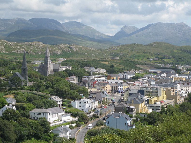 Clifden, along the Wild Atlantic Way.