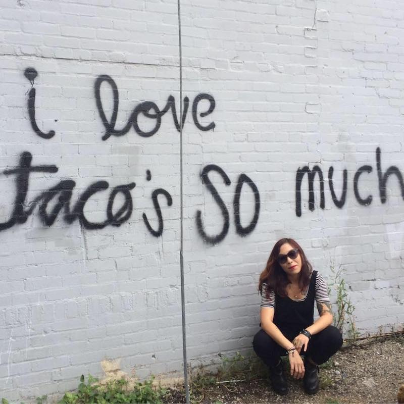 Melissa Drake loves tacos!