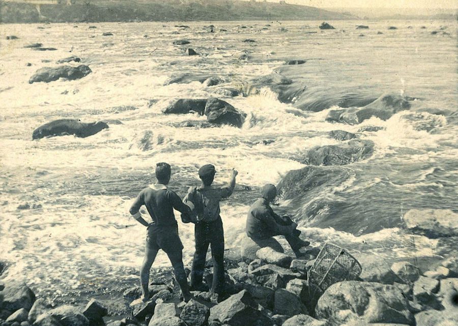 1920s Postcard of the Dnieper River