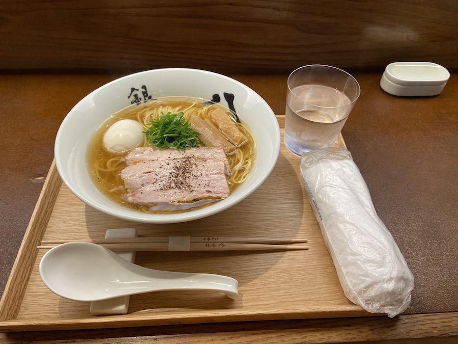 Ramen from Chukasoba Ginza Hachigou