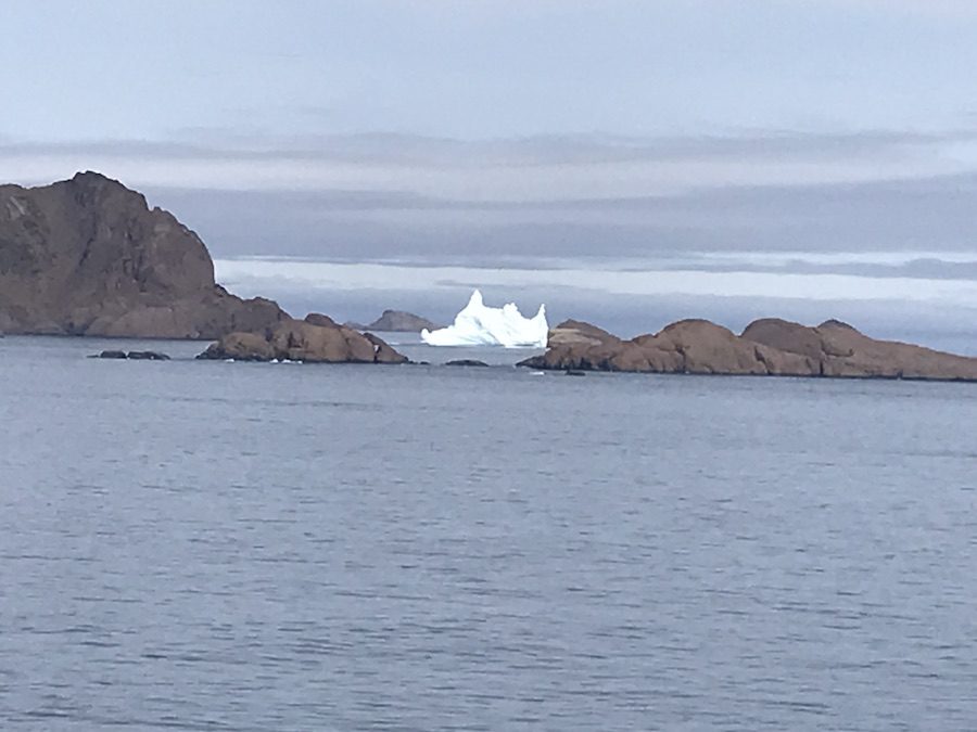 A palace of an iceberg.