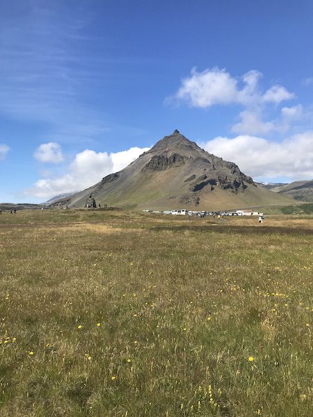 Bardur Snaefellsas at Mt. Stapafell.