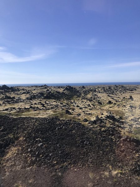 Lava fields at Malarrif.