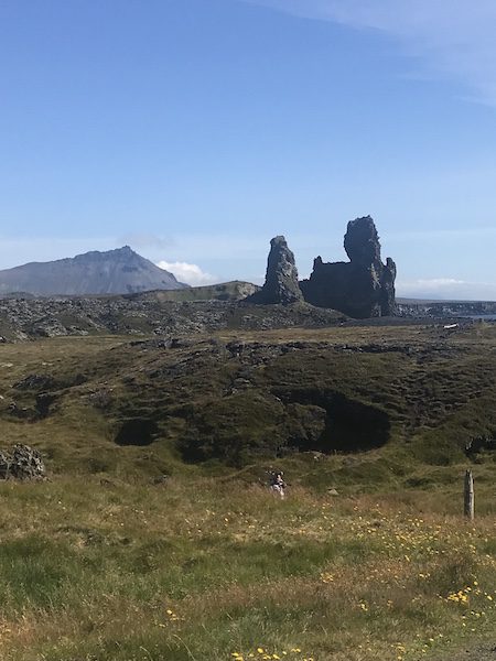 Londrangar lava pillars.