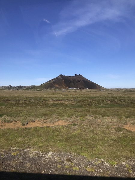 Saxholl volcano.