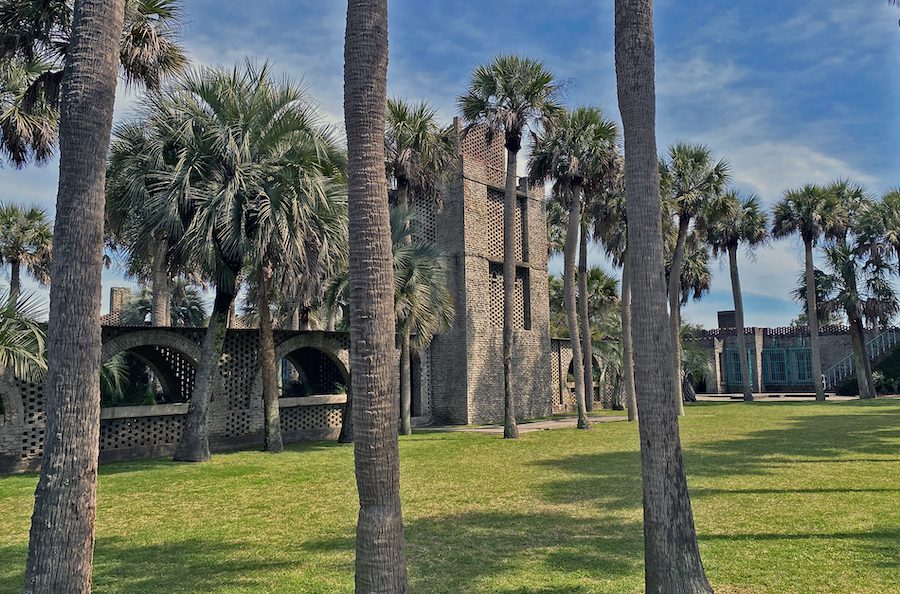 Atalaya, winter home of Archer Huntingdon and his wife, Anna Hyatt Huntingdon, one of America’s foremost sculptors.