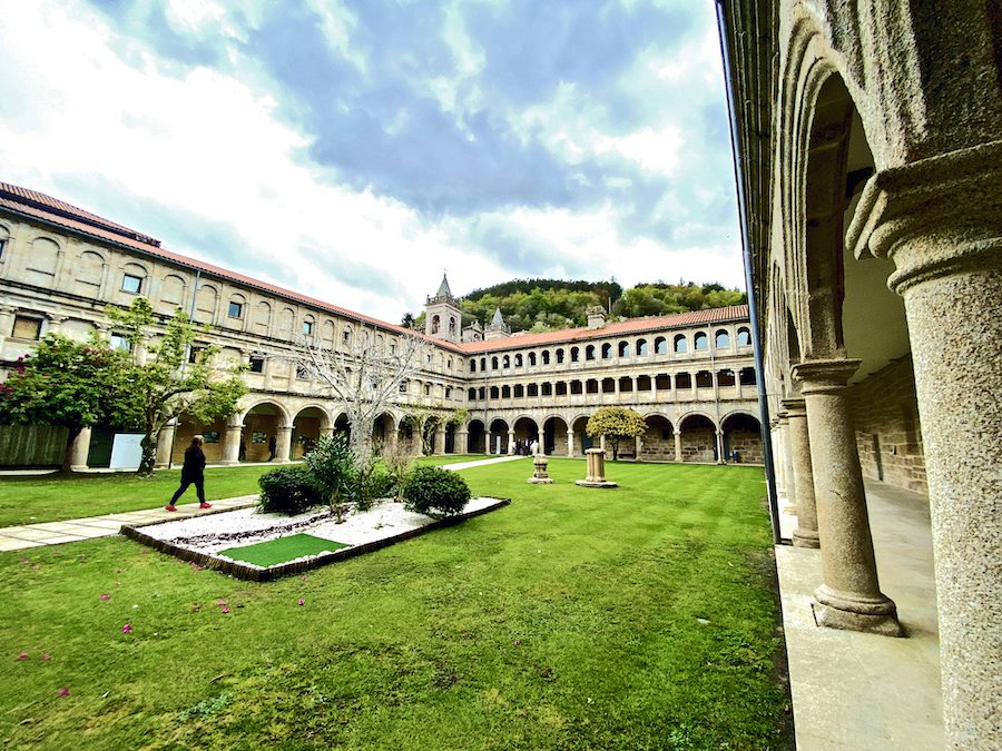 The Monastery of San Estevo is today a very elegant Parador hotel.