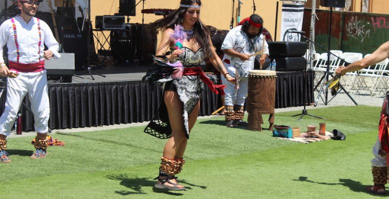 Moving Moments from the dancers and the drummers at Oakland, California's Indigenous Red Market.