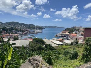 Harbour View on the Island country of Grenada in the Caribbean Sea.