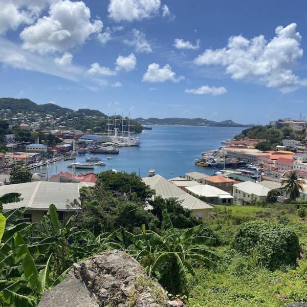 Harbour View on the Island country of Grenada in the Caribbean Sea.