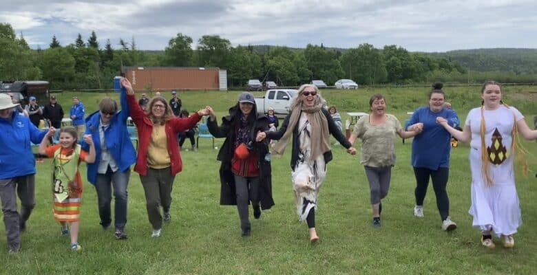 Unified in a Powwow Dance Miawpukek First Nation