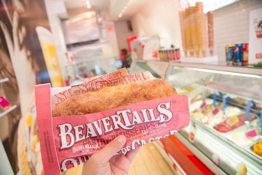 Classic Beavertails, stretched fried dough with cinnamon sugar, on Pamela Pascal's picks of best places to eat in Halifax for under $30.