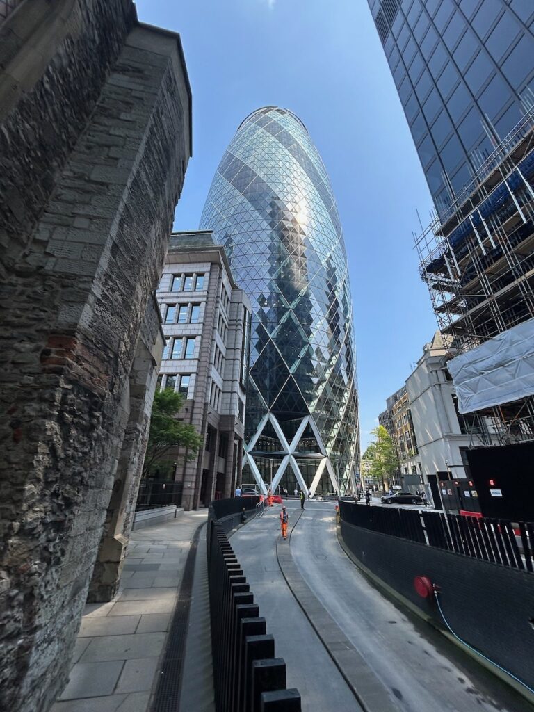 History meets modern architecture in London