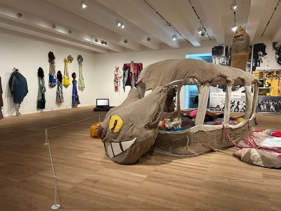 Contemporary art gallery in Tate Modern.