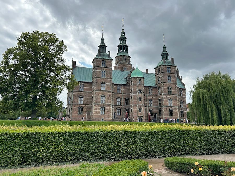 Rosenborg Castle in Copenhagen, Denmark